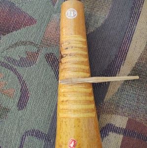 Guiro. Percussion instrument